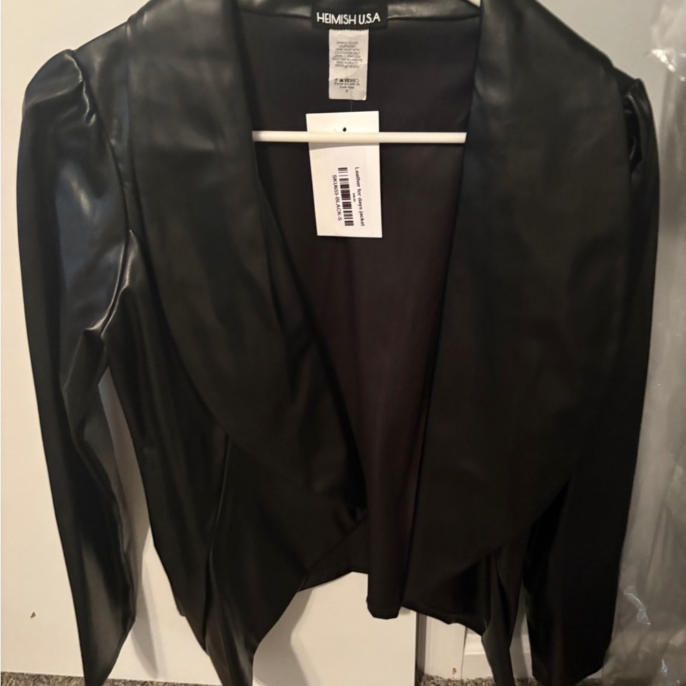 HEIMISH USA Elegant Black Suit Jacket